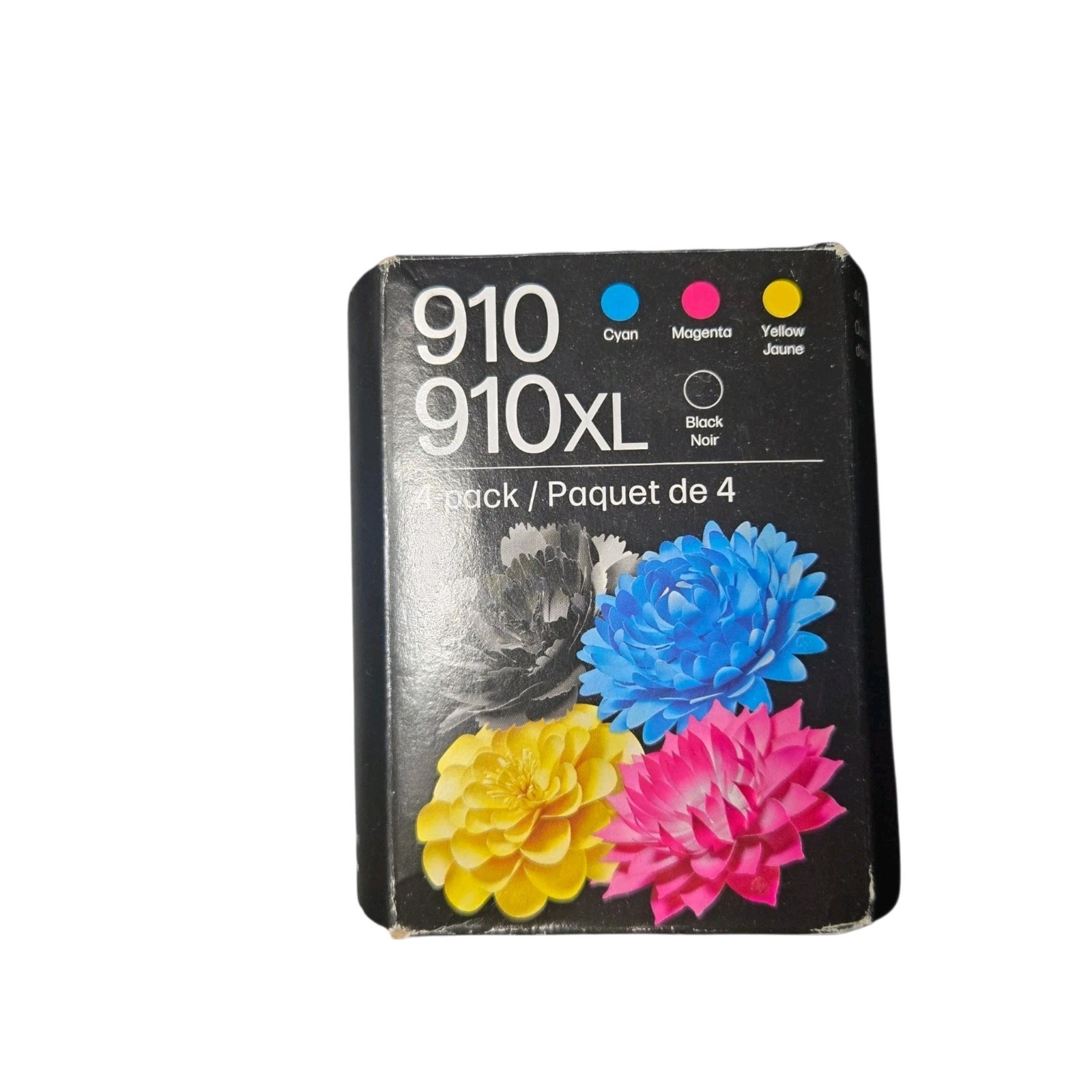 4-PACK HP , 910XL BLACK & 910 COLOR INK OFFICEJET PRO 8028 Exp 1/28