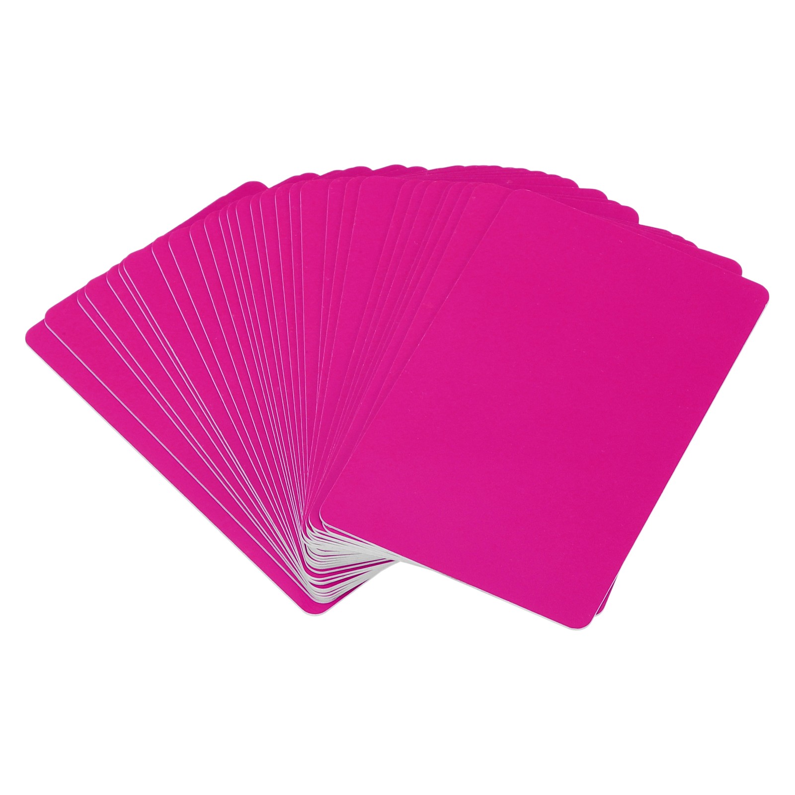 30 Pcs Blank Cards Inkjet Plastic ID Card CR80 30 MIL Glossy Pink