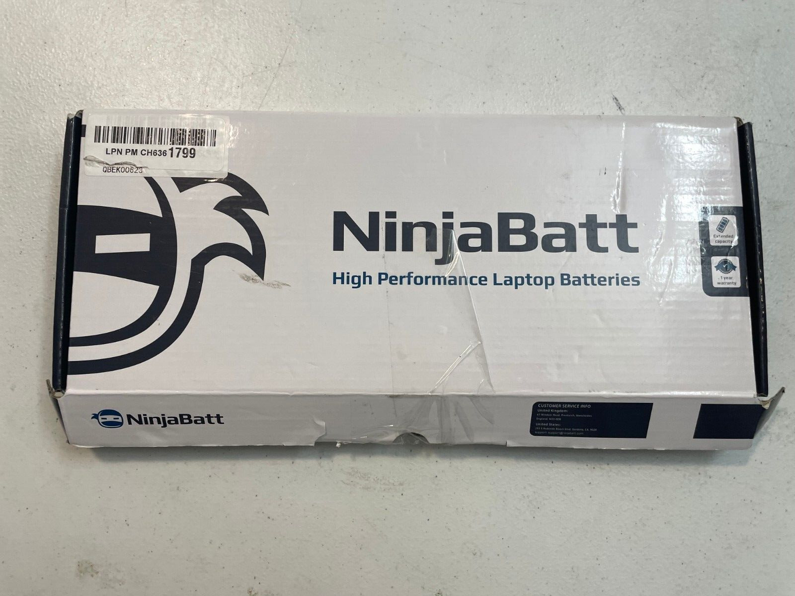NinjaBatt A1713 Replacement Battery for MacBook Pro 13-inch A1708