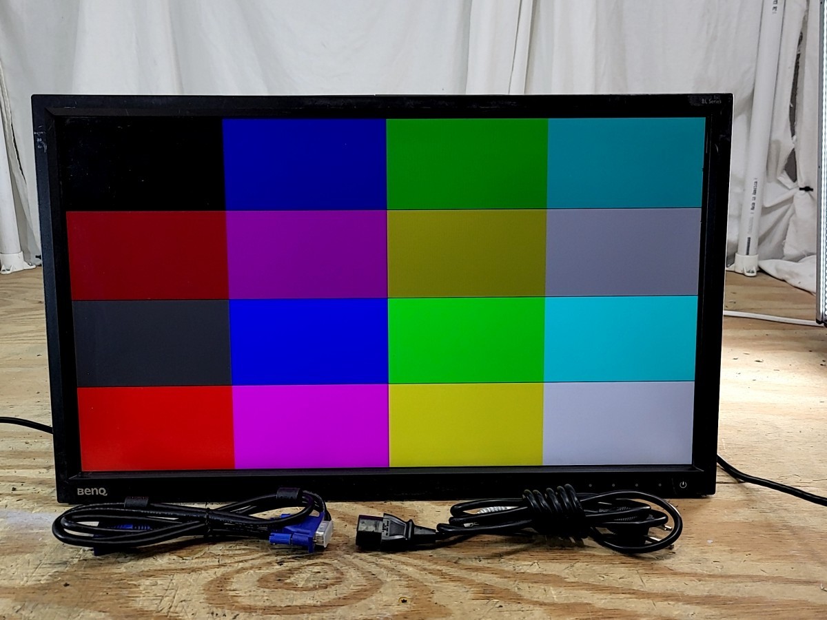 BenQ BL2420-T 9H.LCWLA.TPA 23.8" LCD Monitor HDMI DP DVI VGA GRADE B SEE NOTES