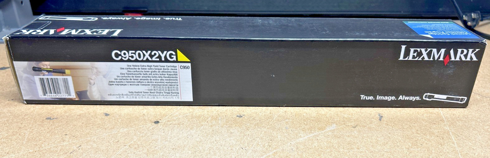 Genuine Lexmark C950X2YG Yellow Toner Cartridge for C950