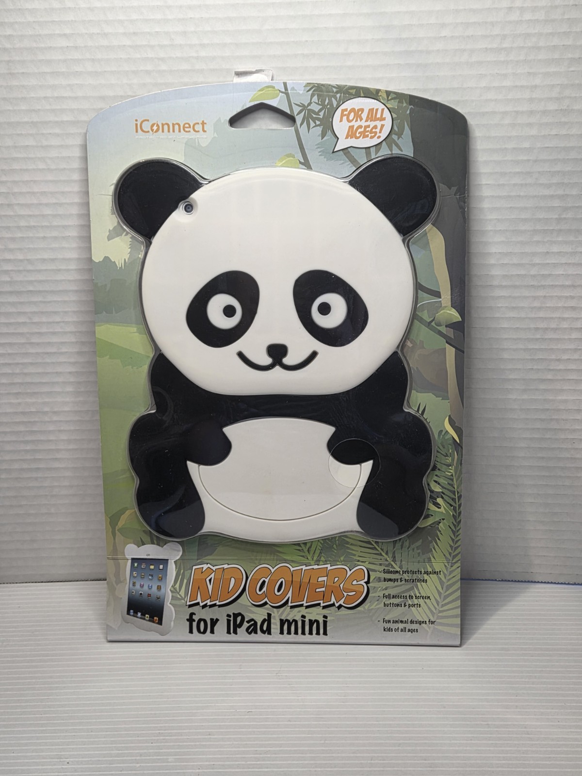 iConnect Kid Covers PANDA Silicone Animal Case for iPad mini