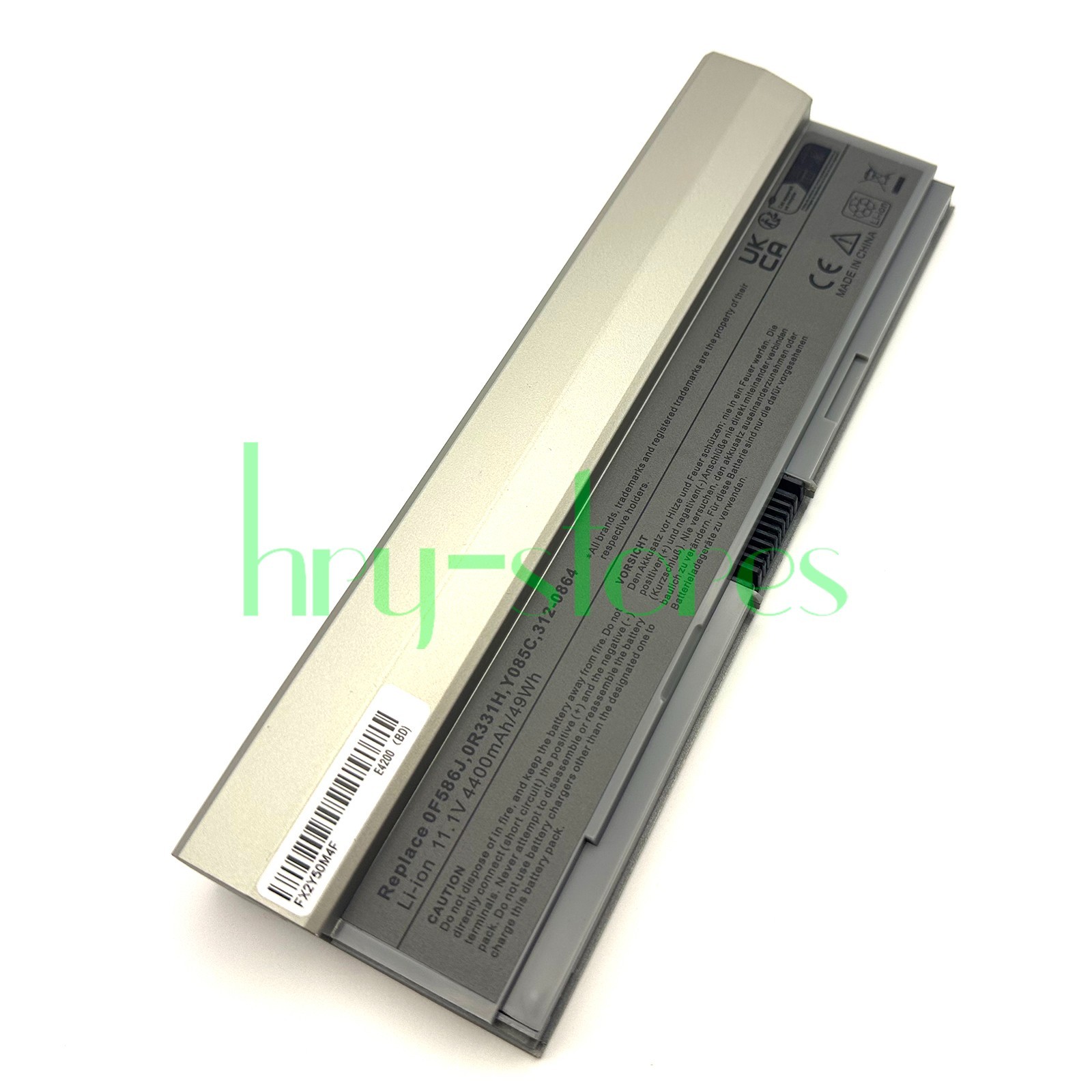 Battery for Dell Latitude E4200 E4200n 312-0864 W346C Y082C Y084C F586J R331H