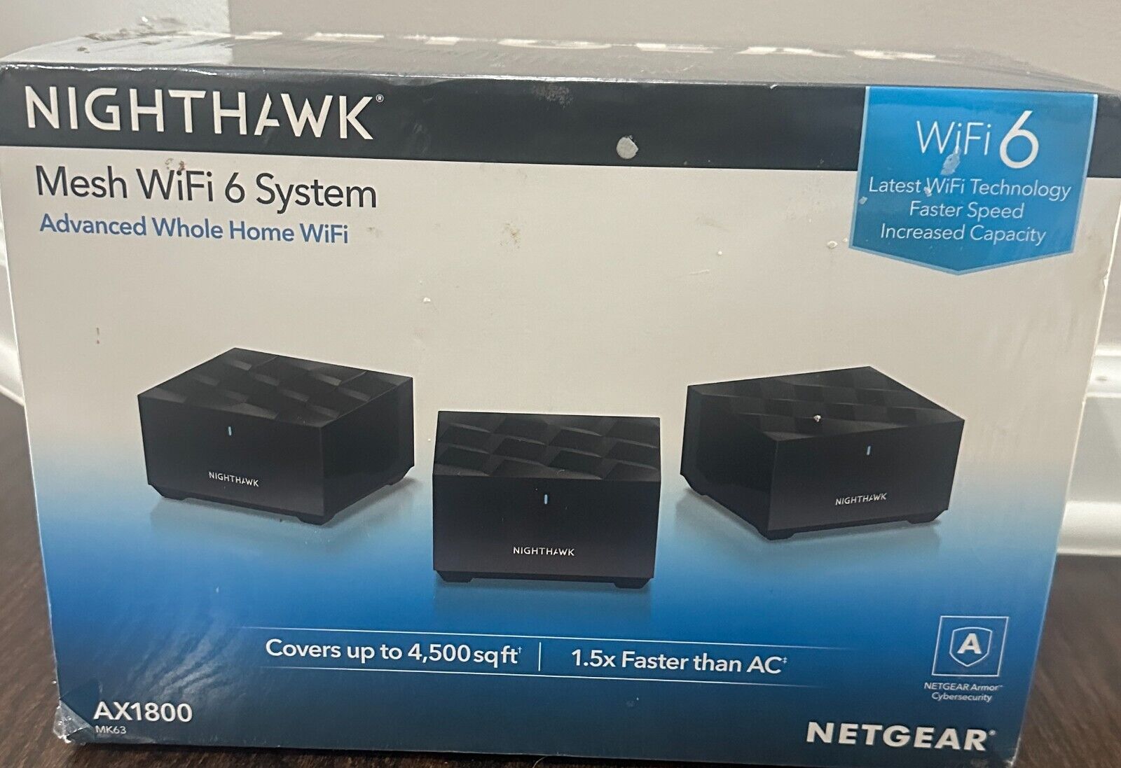 NETGEAR Nighthawk Wi-Fi 6 System - Pack of 3