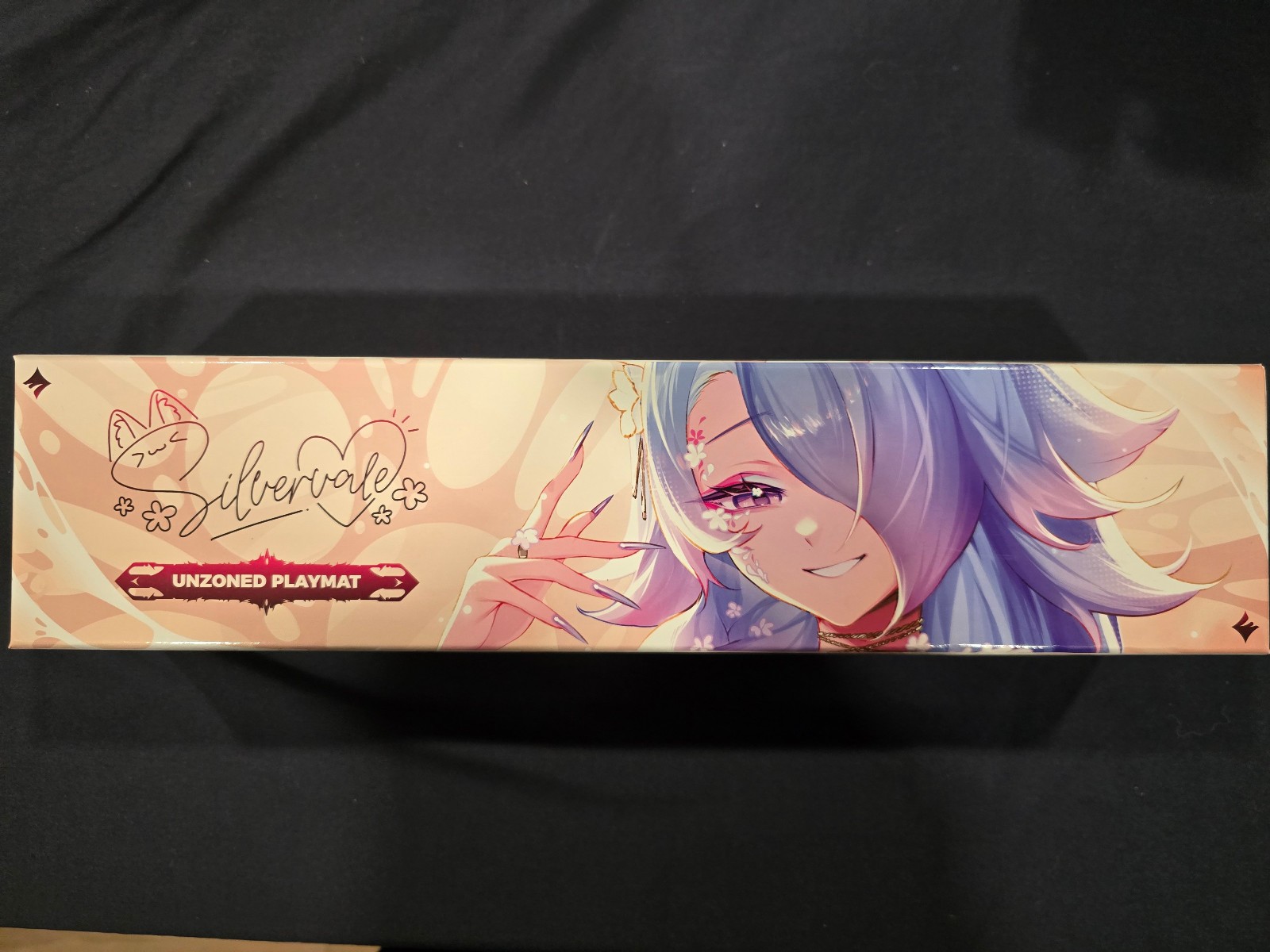 New and Unopened Gamersupps Waifu Cup Silvervale Deskmat