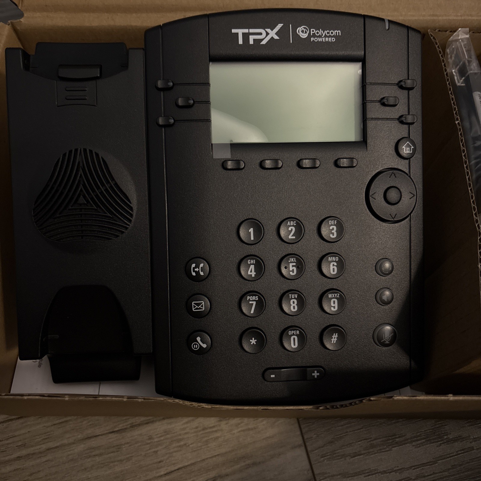 NEW Polycom VVX 311 Corded Business Media Phone System 6 Line PoE 2200-48350-001