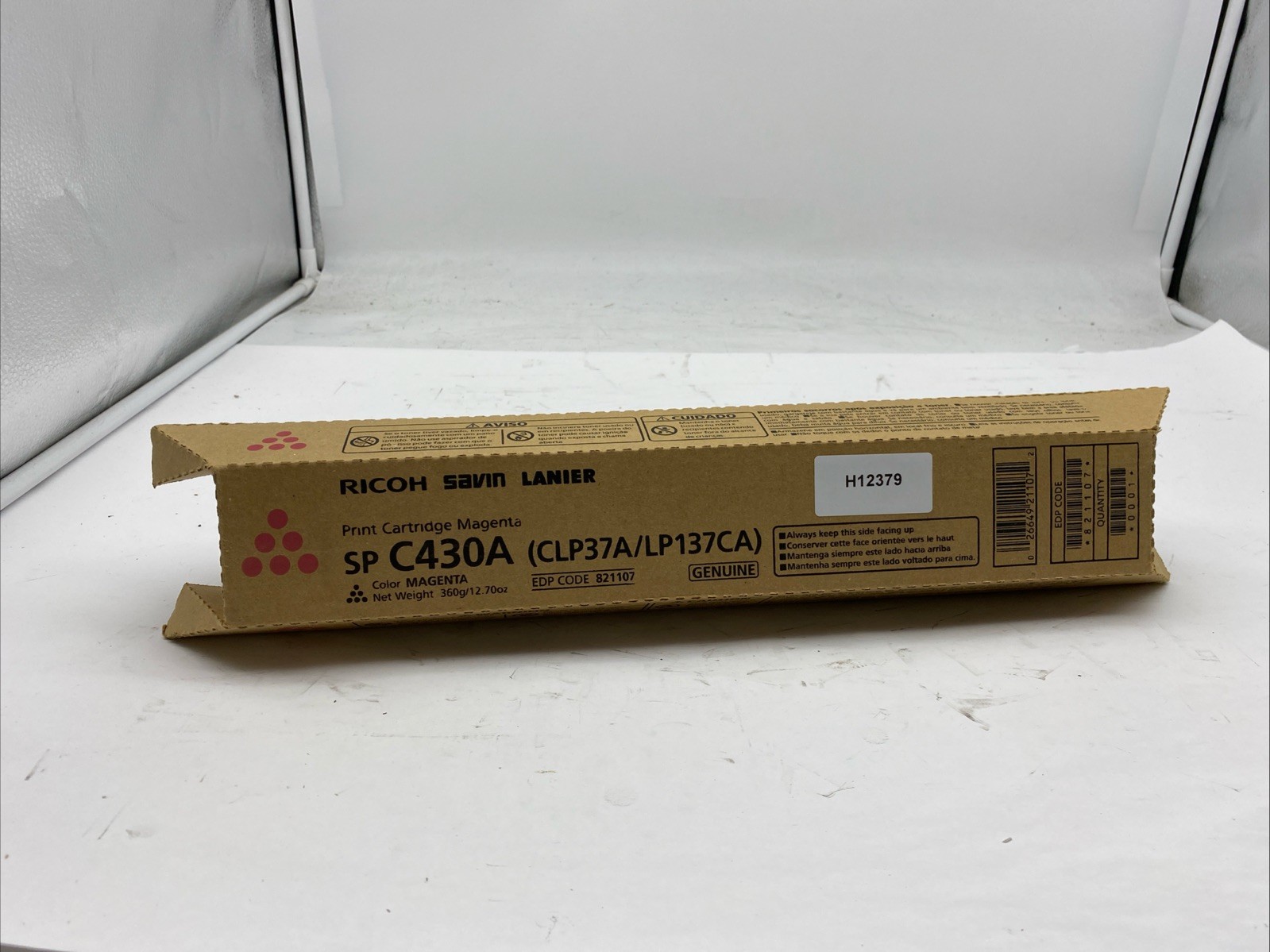 Ricoh Magenta Print Cartridge for the SP C430A EDP 821107 OEM NEW
