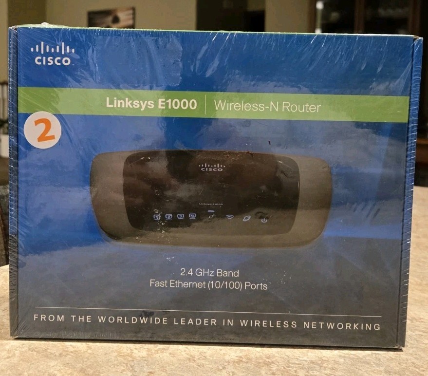 Linksys E1000 300 Mbps 4-Port 10/100 Wireless High Performance Router 