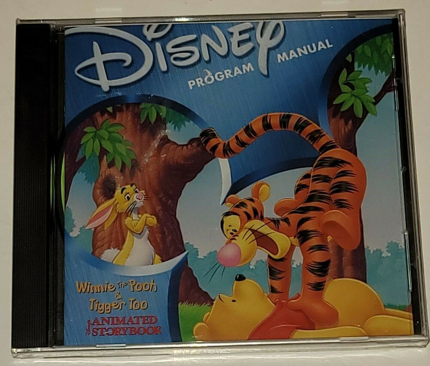 Disney - Winnie the Pooh & Tigger Too - Program Manual (Toddler) PC CD Rom 