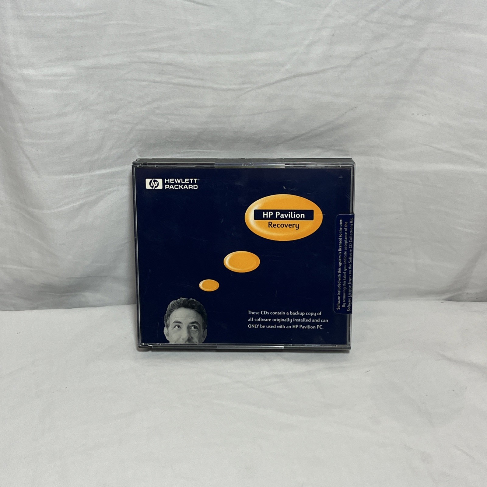 HP Pavilion Recovery 3 Disc CD Set System & Application Recovery 2000 Nice Discs
