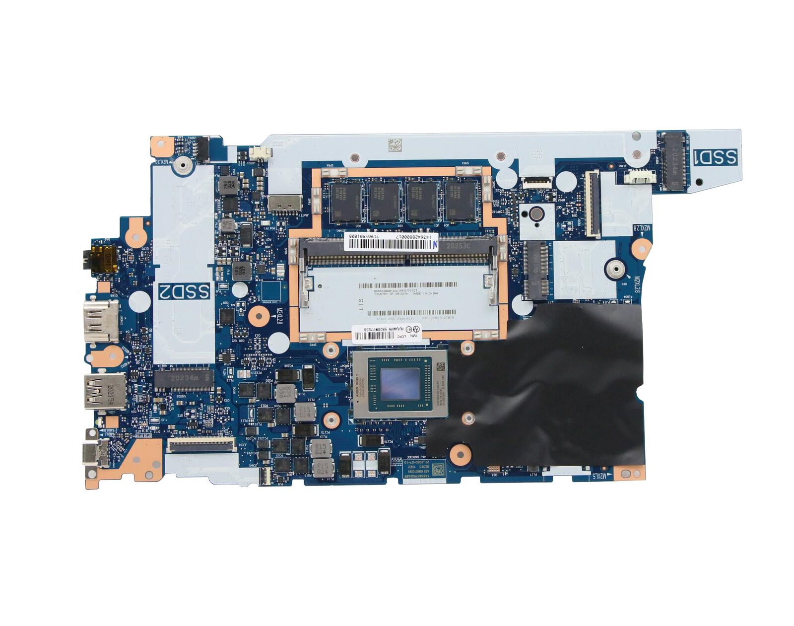 Laptop Motherboard For Lenovo ThinkPad E15 Gen 2 R5-4500U 8G  5B20W77558