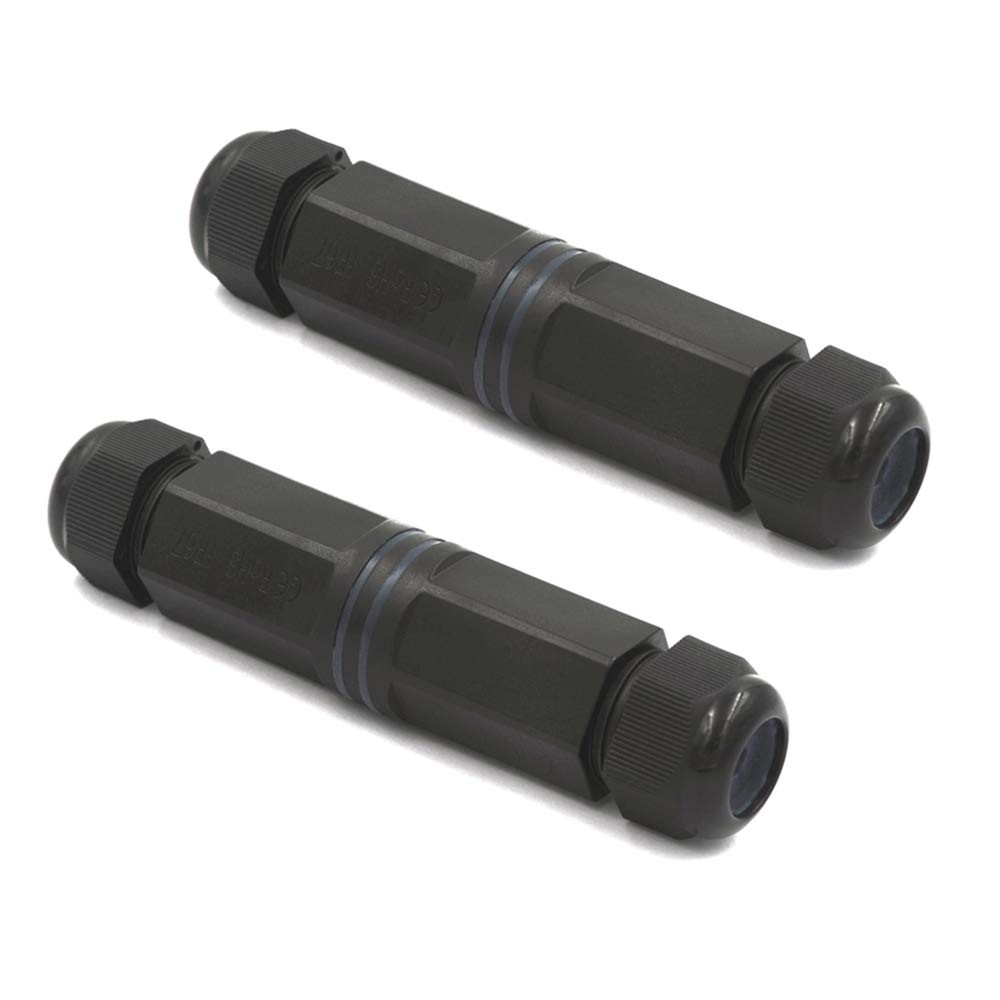 Waterproof RJ45 Coupler IP68, CAT6/CAT5E/CAT5 Female to Female Coupler Connec...