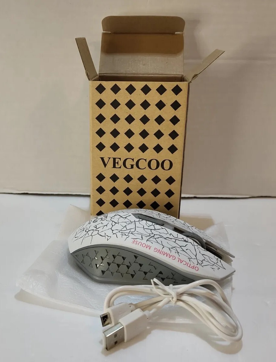 VEGCOO C10 Wireless Gaming Mouse Rechargeable.