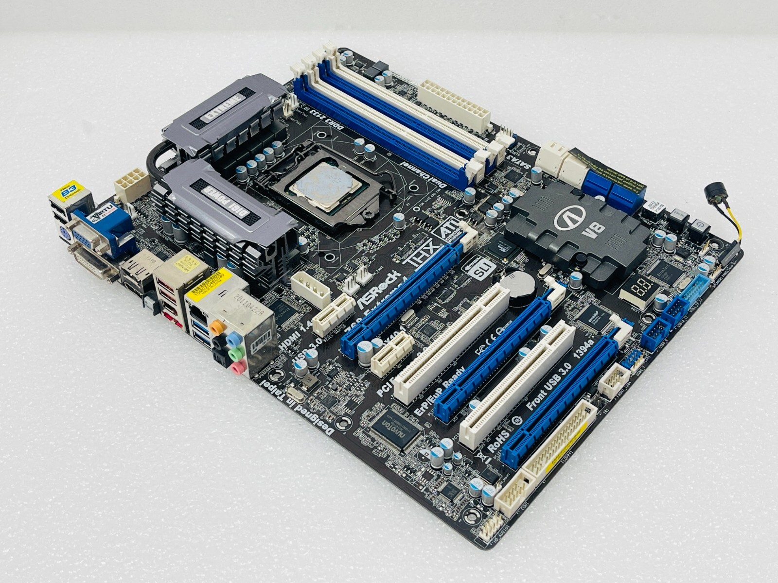 USED - ASROCK Z68 Extreme4 Motherboards Intel Z68 DDR3 LGA 1155 ATX w/ i7-2600k