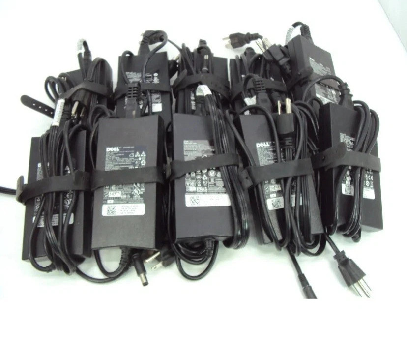 Lot of 5 GENUINE DELL 130W PA-4E AC Adapter DA130PE1-00 FA130PE1-00 LA130PM121