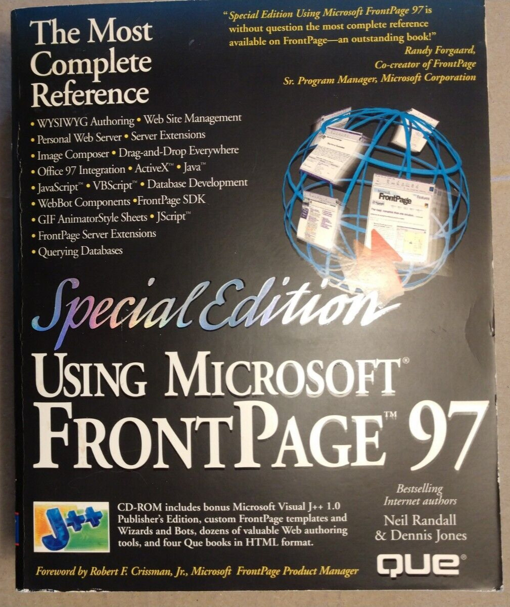 Using Microsoft FrontPage 97 Complete Reference Manual & CD-ROM