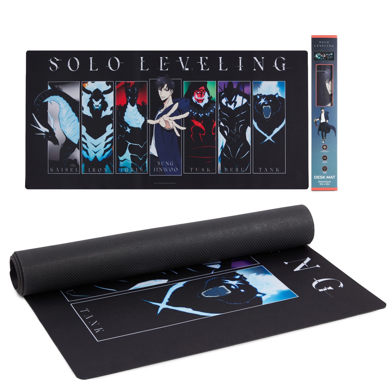 Culture Fly Solo Leveling Large Gaming Mouse Pad 31"x15" XL Computer Desk Mat