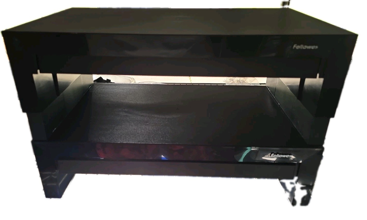 Fellowes 8038101 Designer Suites Monitor Riser Lot of X2