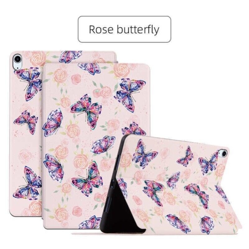 Fr Apple iPad(A16) 11th Generation 2025 Smart Leather Flip Case Patterned Cover 