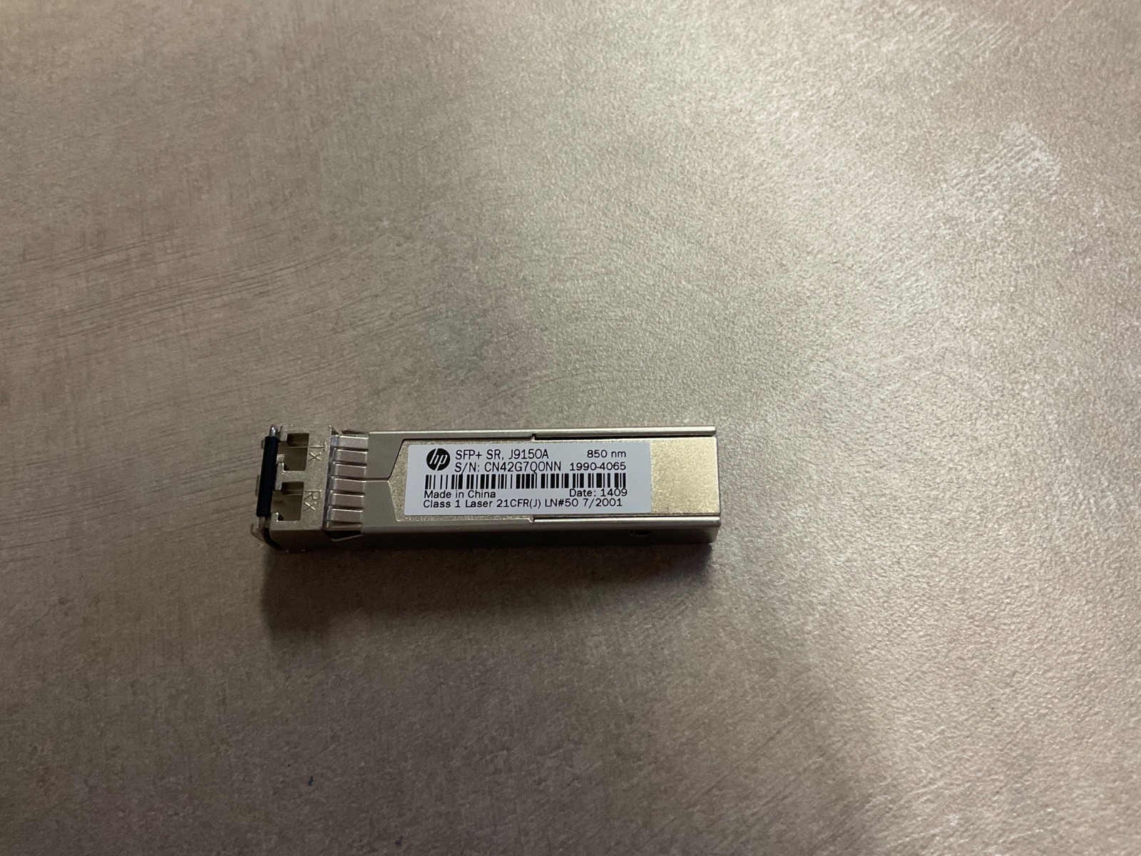HP J9150A SFP+ 10G SR 850nm 300m Optical Transceiver 1990-4065