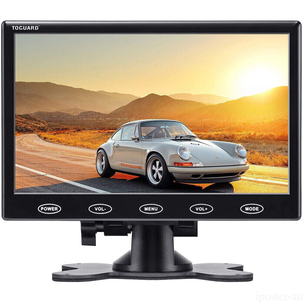 Portable Monitor 7 inch LCD Display Screen with AV VGA HDMI Input for PC DSLR