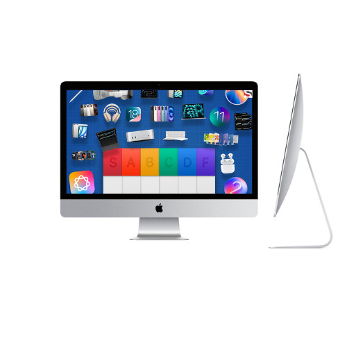 iMac 21" Core i5 2.8GHz 8GB 1TB SSD Custom - Mac OS Sonoma / Very Good