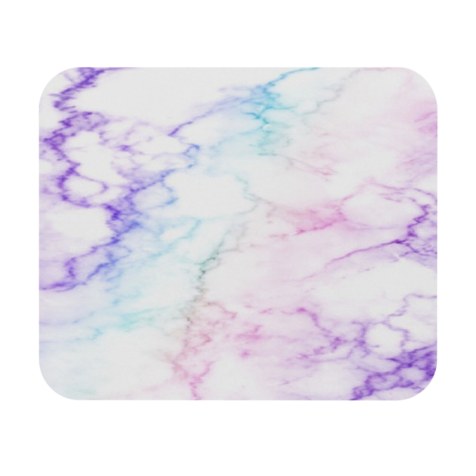 Pastel Marble Mouse Pad | Purple Blue Pink Desk Mat