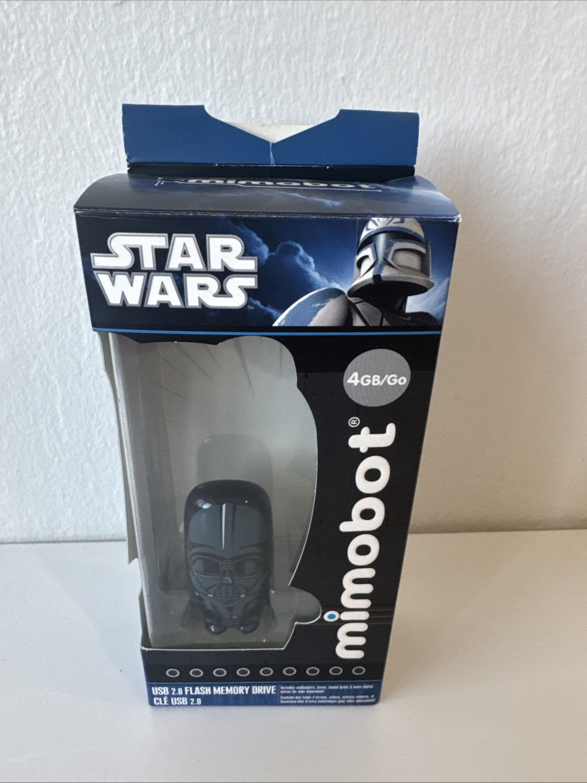 OPEN BOX Star Wars DARTH VADER MIMOBOT 4GB USB Flash Drive RARE HTF 2011