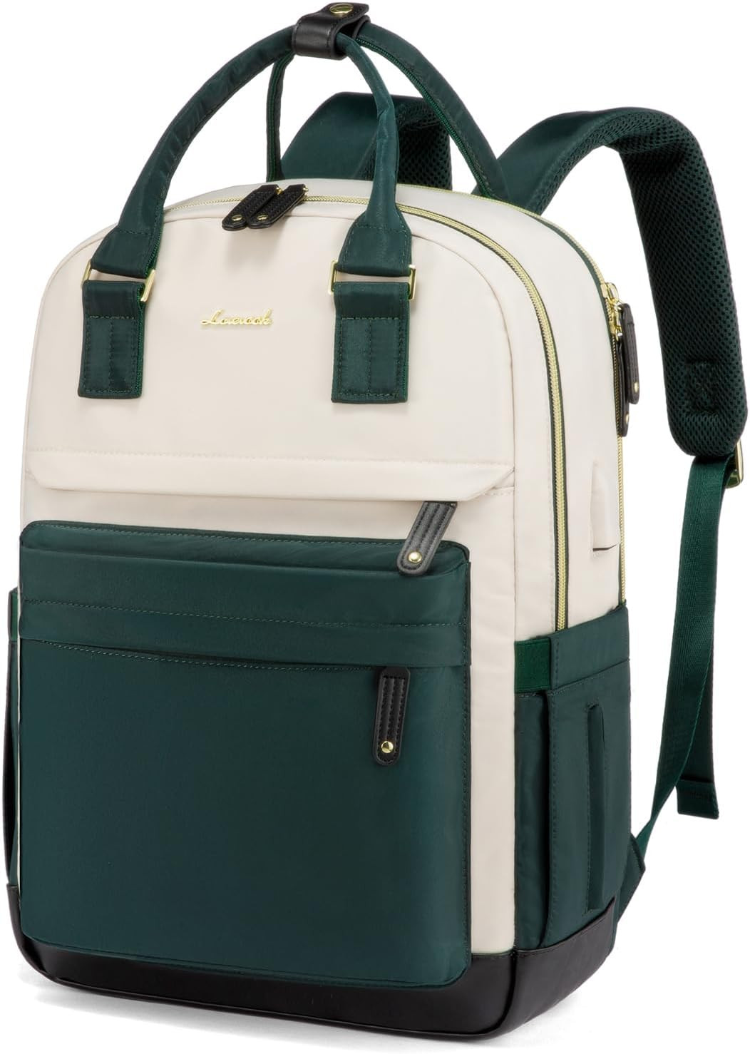 Travel Laptop Backpack Women 15.6 Inch Anti-Theft USB Port Waterproof