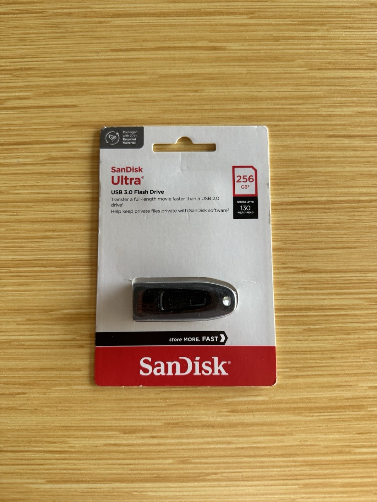 SanDisk Ultra 256GB USB 3.0 Flash Drive Memory SDCZ48-256G-A46