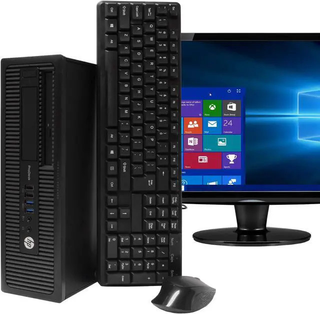 HP ProDesk 600G1 Desktop Intel i5 Gen 4 16GB RAM 2TB SATA Hard Drive W10 Home