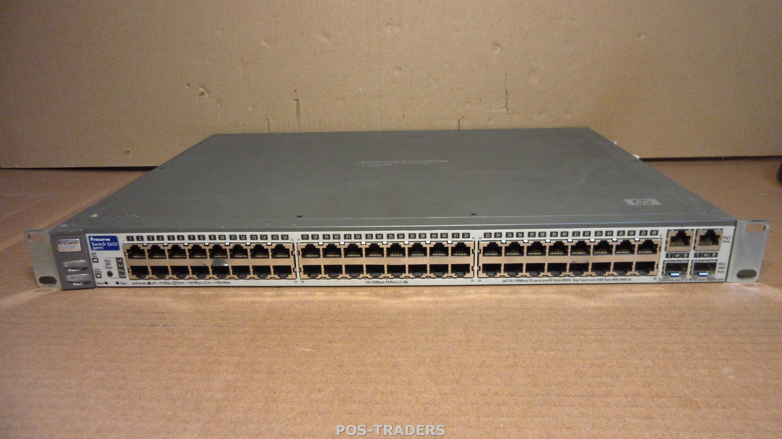 HP J4899C ProCurve 2650 Switch Network 48-Port 10/100 + 2x Shared SFP + EARS