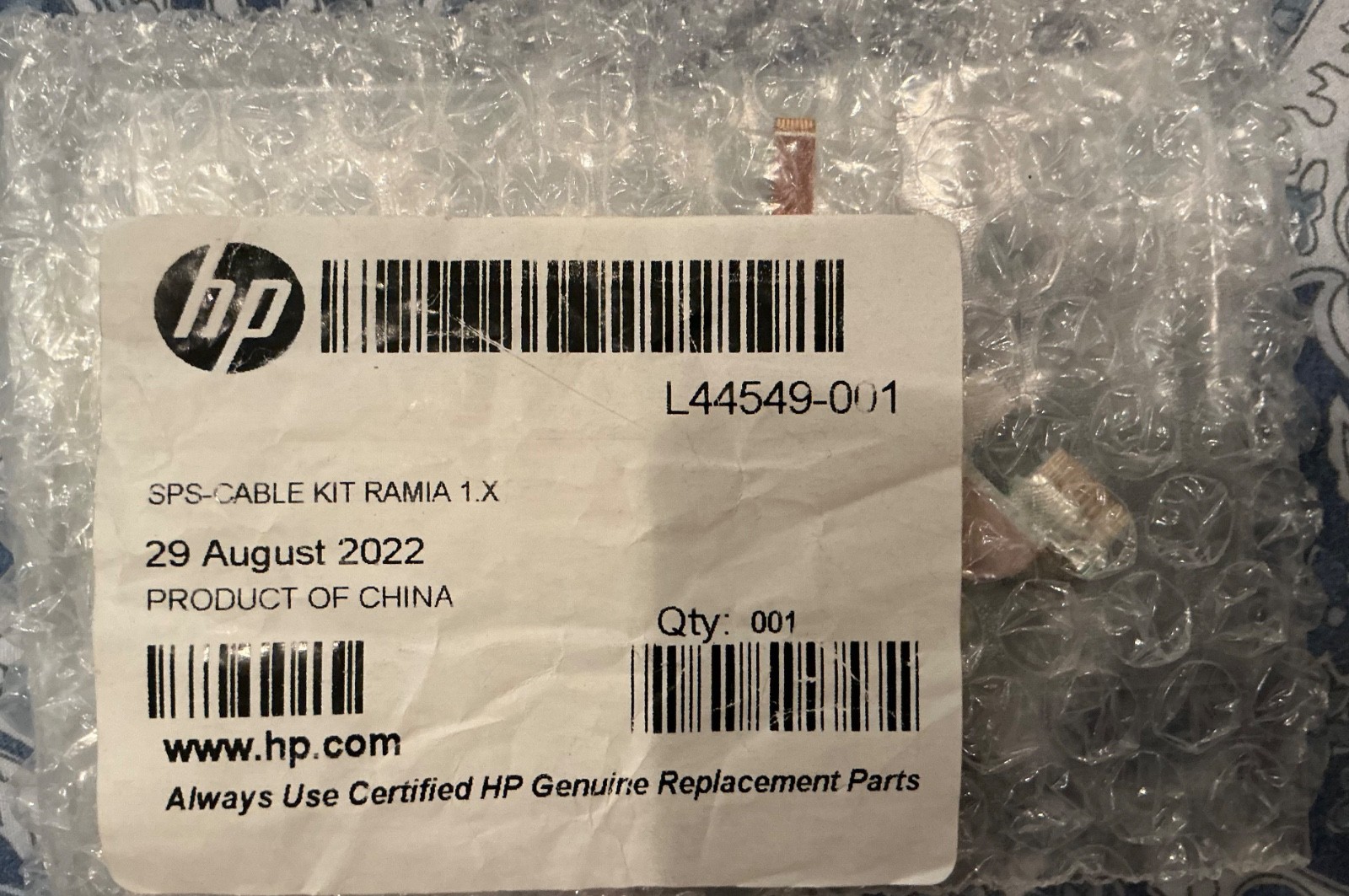 NEW UNOPENED GENUINE HP FSC SPS-CABLE KIT L44549-001