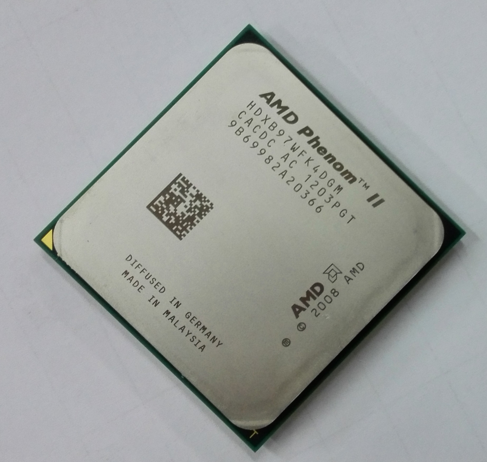 AMD Phenom II X4 B97 Desktop CPU HDXB97WFK4DGM AM2+ AM3 3.2G 95W