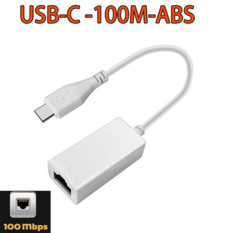 USB-C 3.1 Gigabit Ethernet LAN RJ45 1000Mbps Network Adapter for PC Mac Android