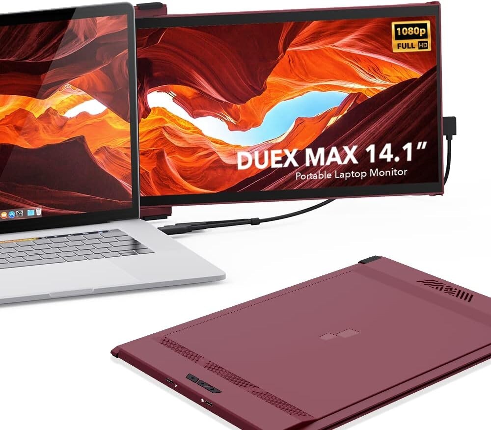 Mobile Pixels 262726 Mn 101-1007p03 Duex Max Rio Rouge 14.1 Full Hd 1080p