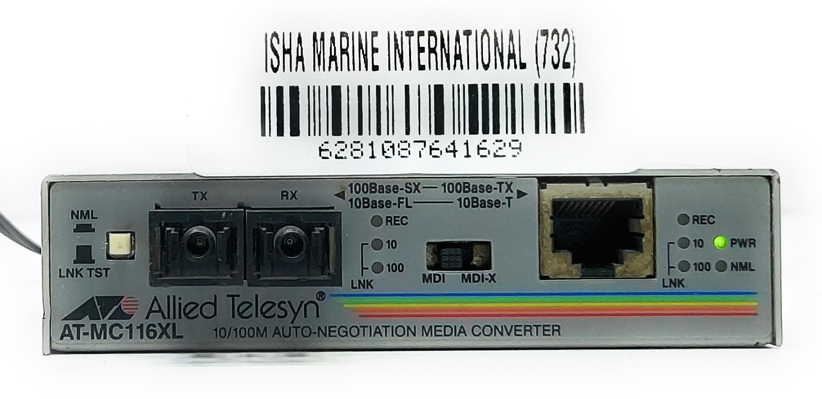 Allied Telesyn AT-MC116XL 10/100M Auto-Negotiation Media Converter 0732