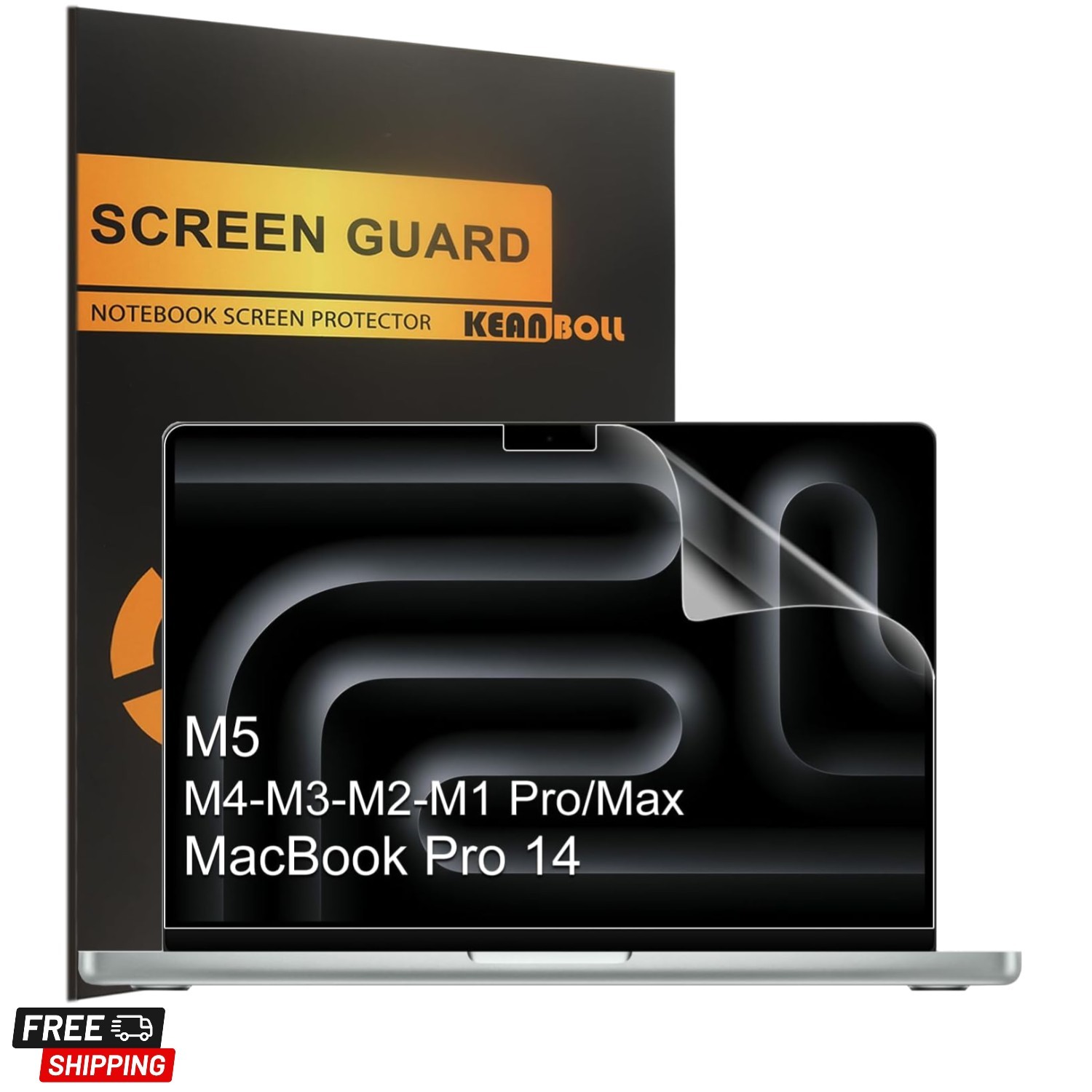 3 Pack Designed for MacBook Pro 14 Inch Screen Protector 2026-2021,M5, M4, M3...