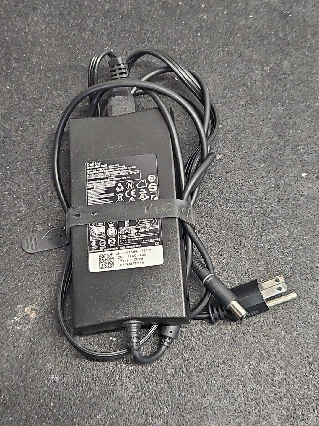 Dell Latitude Inspiron Alienware 130W Genuine OEM Charger AC Power Adapter MTMPN