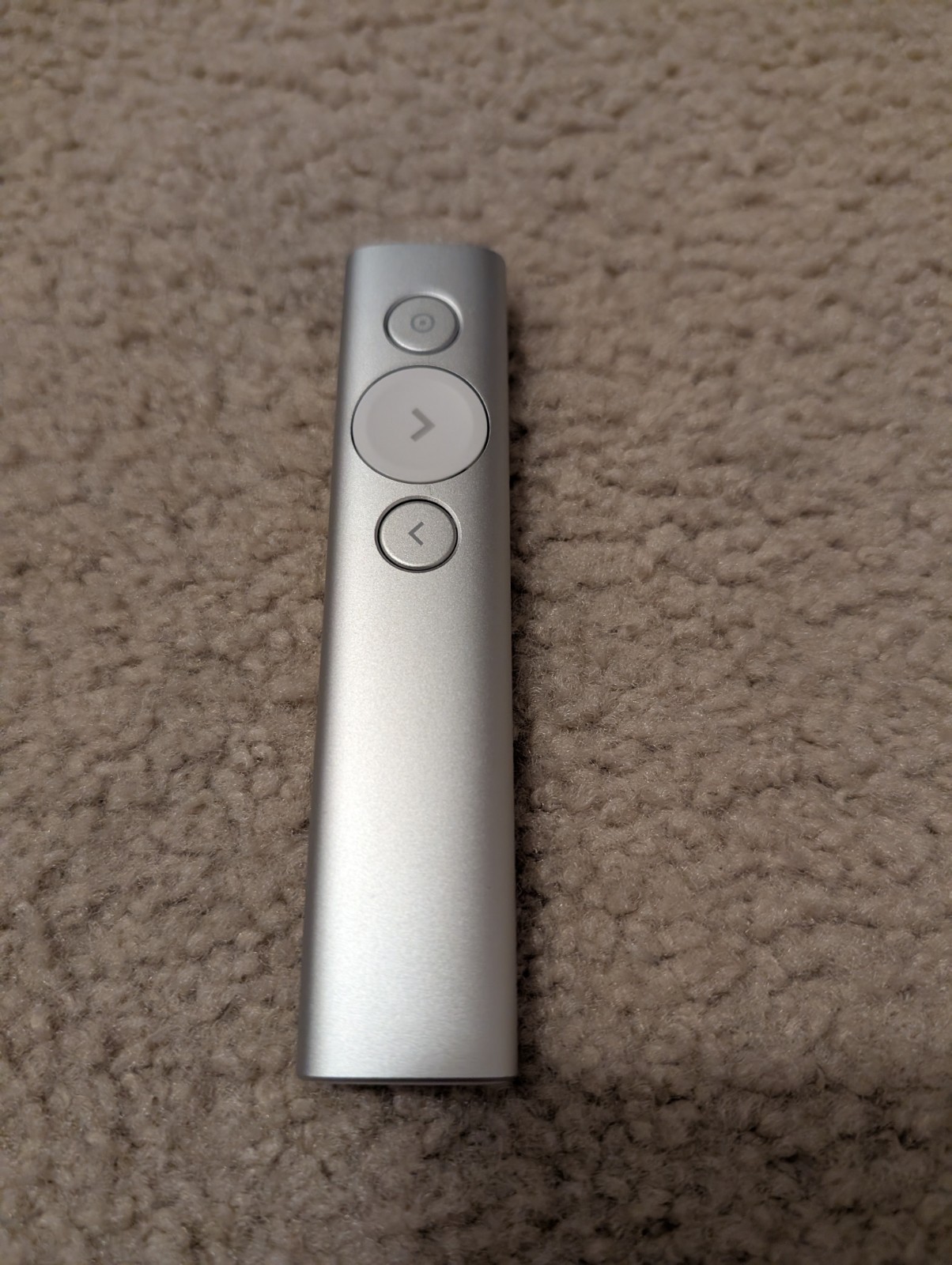 Logitech Spotlight Presentation Remote Silver Remote Only