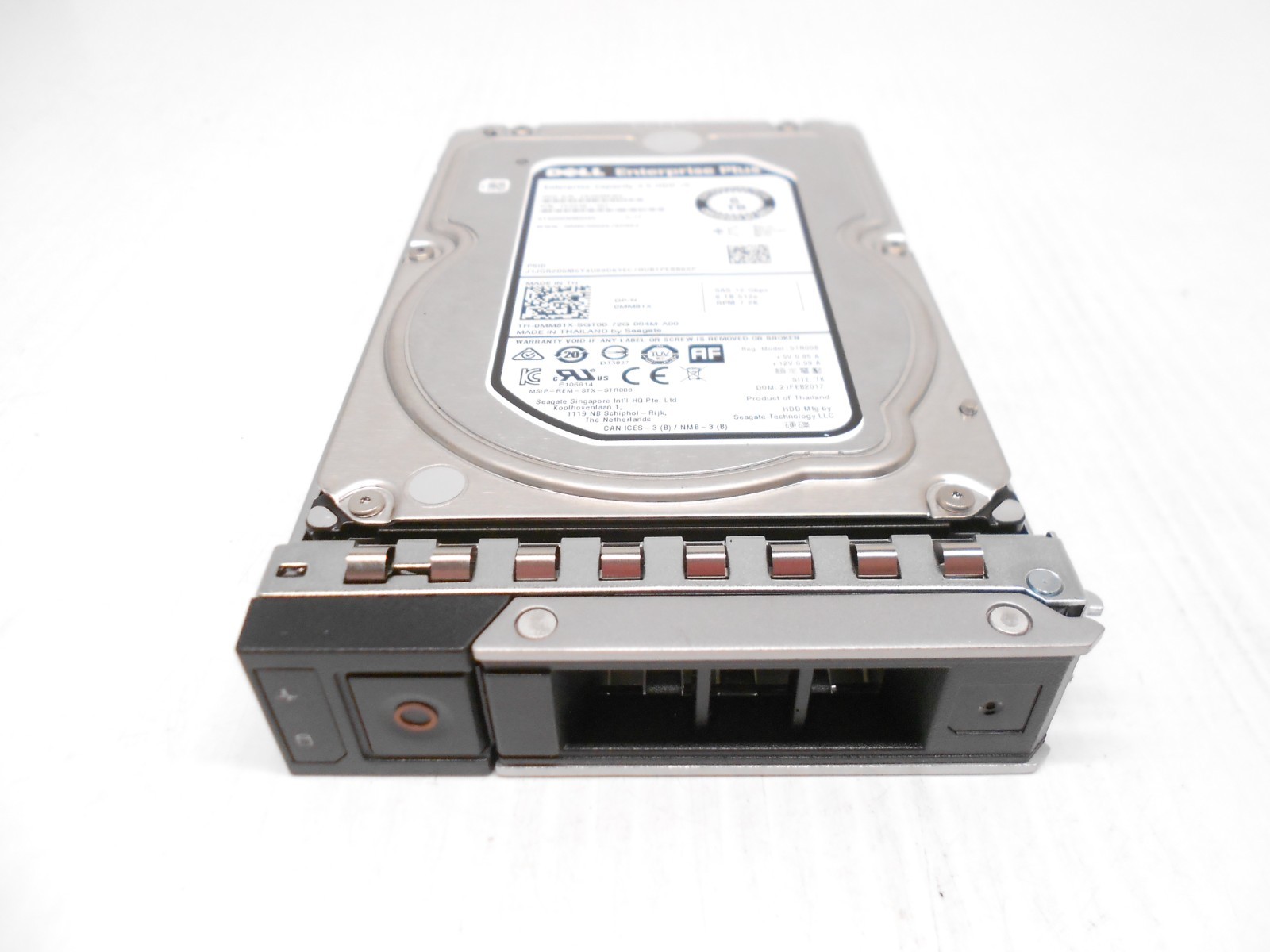 Dell MM81X 6TB 7.2K SAS 3.5" Server Hard Drive 12G R240 R340 R440 R540 R740