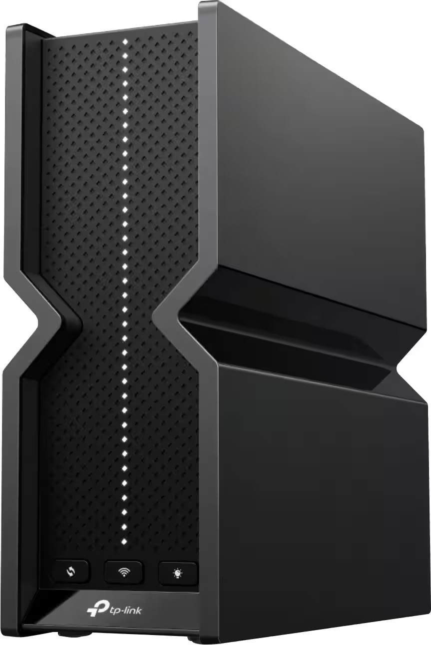 TP-Link - BE15000 Tri-Band Wi-Fi 7 Router - Black