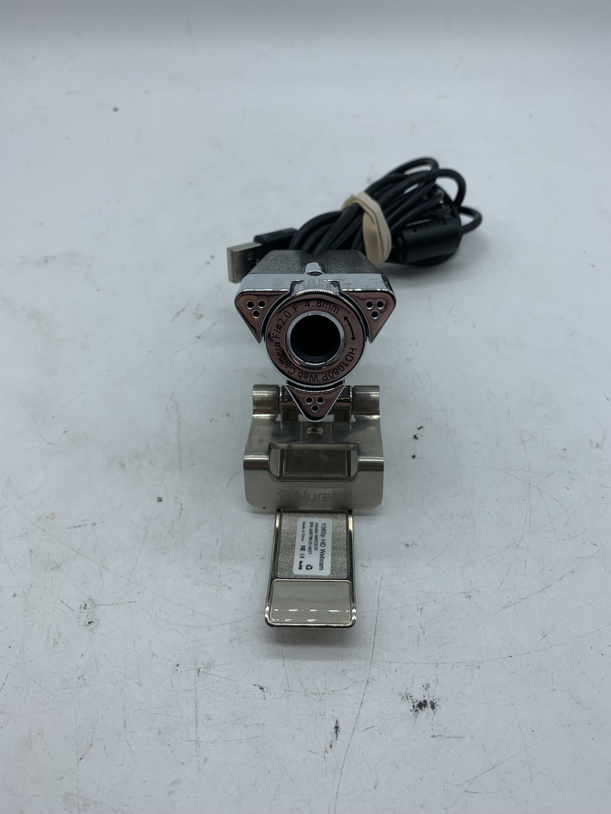 Aluratek AWC01F USB 1080p HD Webcam w/ 