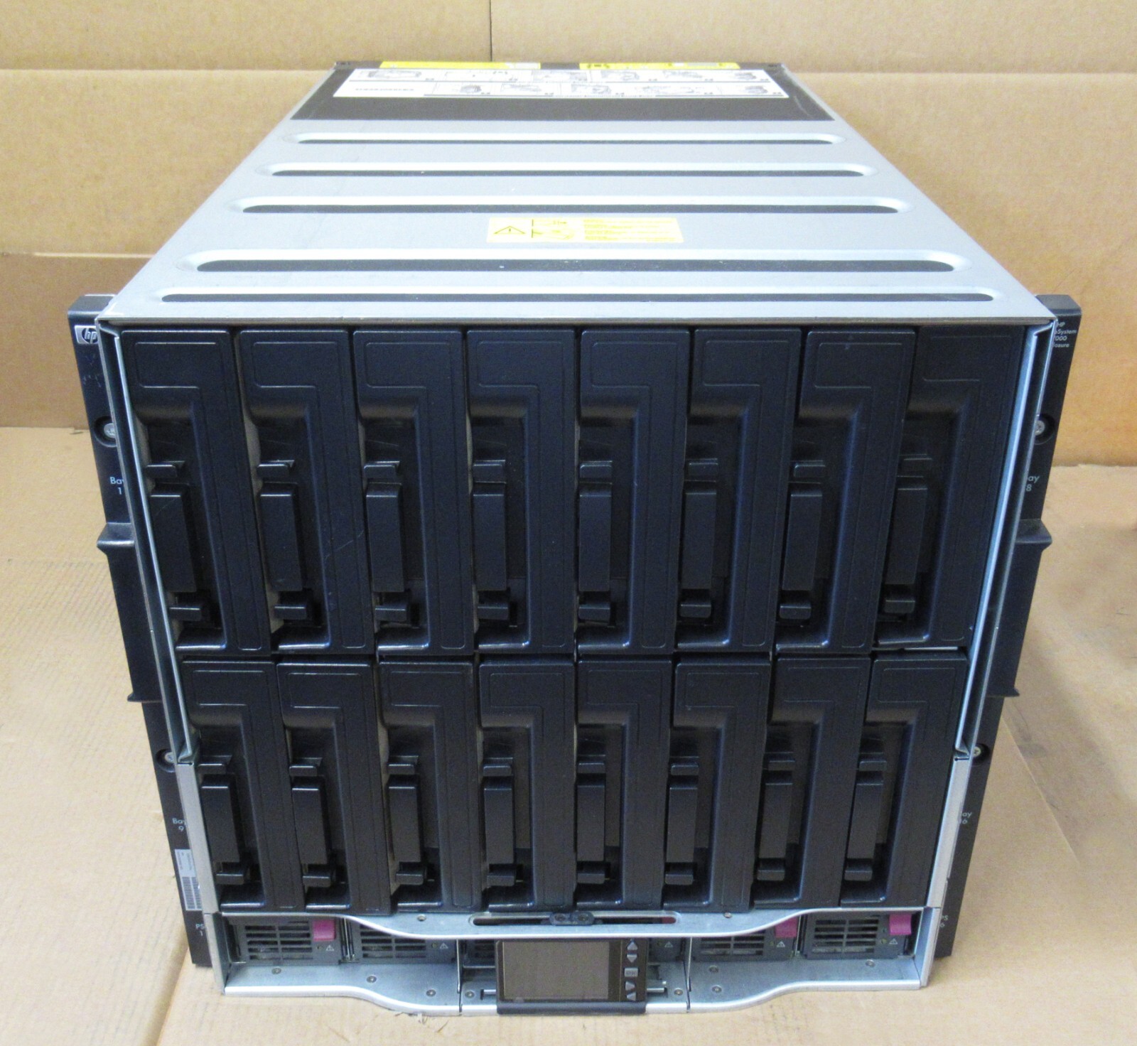 HP Blade System BL C7000 GEN2 Platinum Chassis 6x 960W 10x Fans 2xOA BLC7000