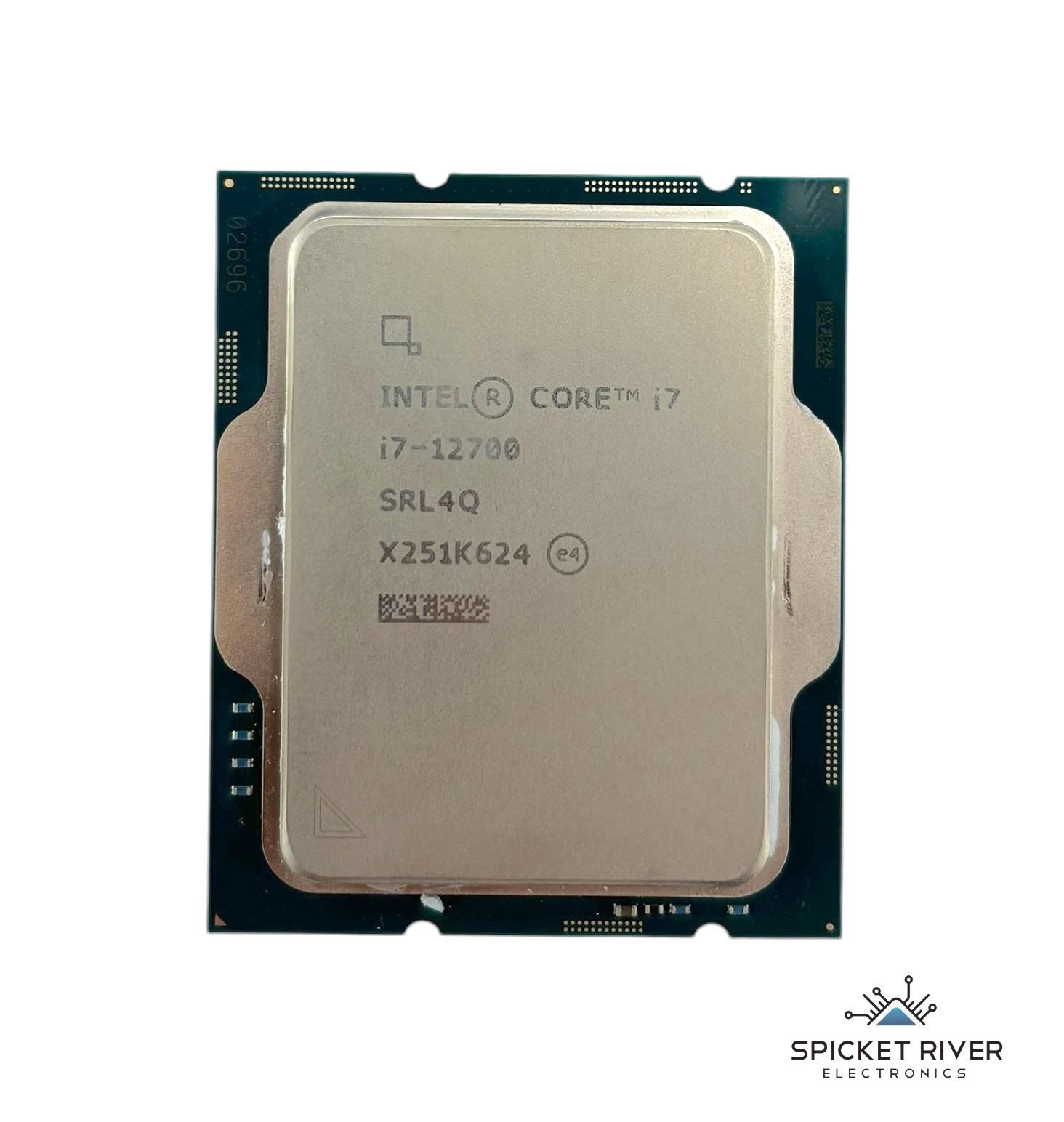 Intel Core i7-12700 SRL4Q 12-Core 20-Thread 2.10 GHz LGA1700 CPU Processor