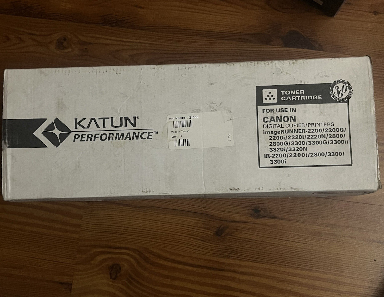 NEW Katun Performance Black Toner For Canon Digital Copier/Printer