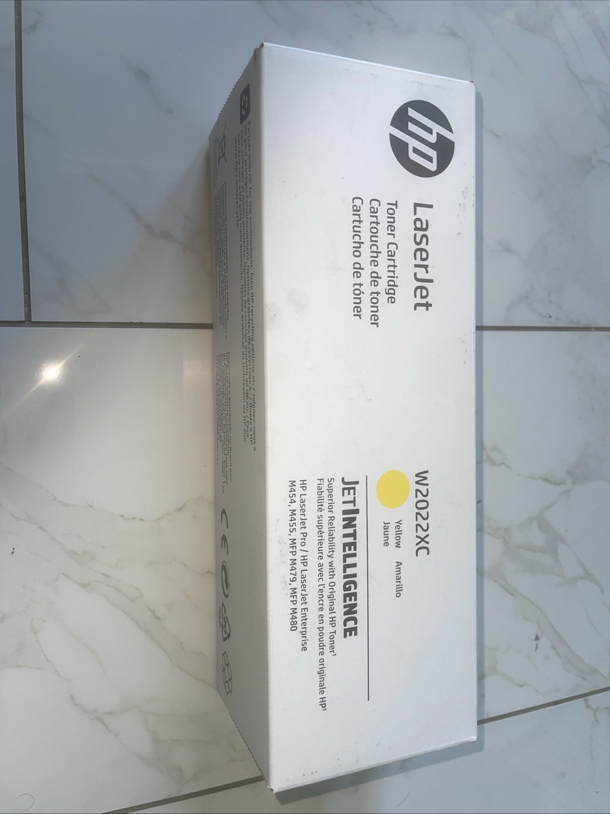 SEALED - W2022XC - HP 414X Yellow Toner Cartridge OEM LaserJet Pro M454 MFP M479