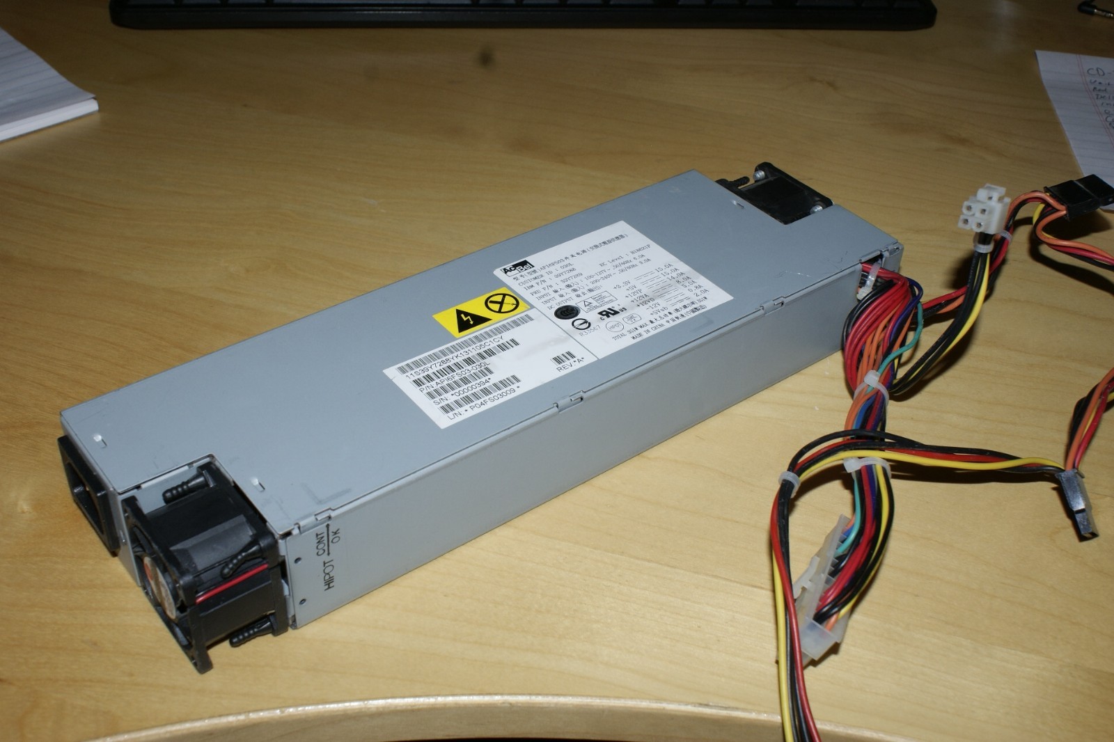IBM Power Supply Ac Bel PN:39Y7288  FRU PN:39Y7289 x3250