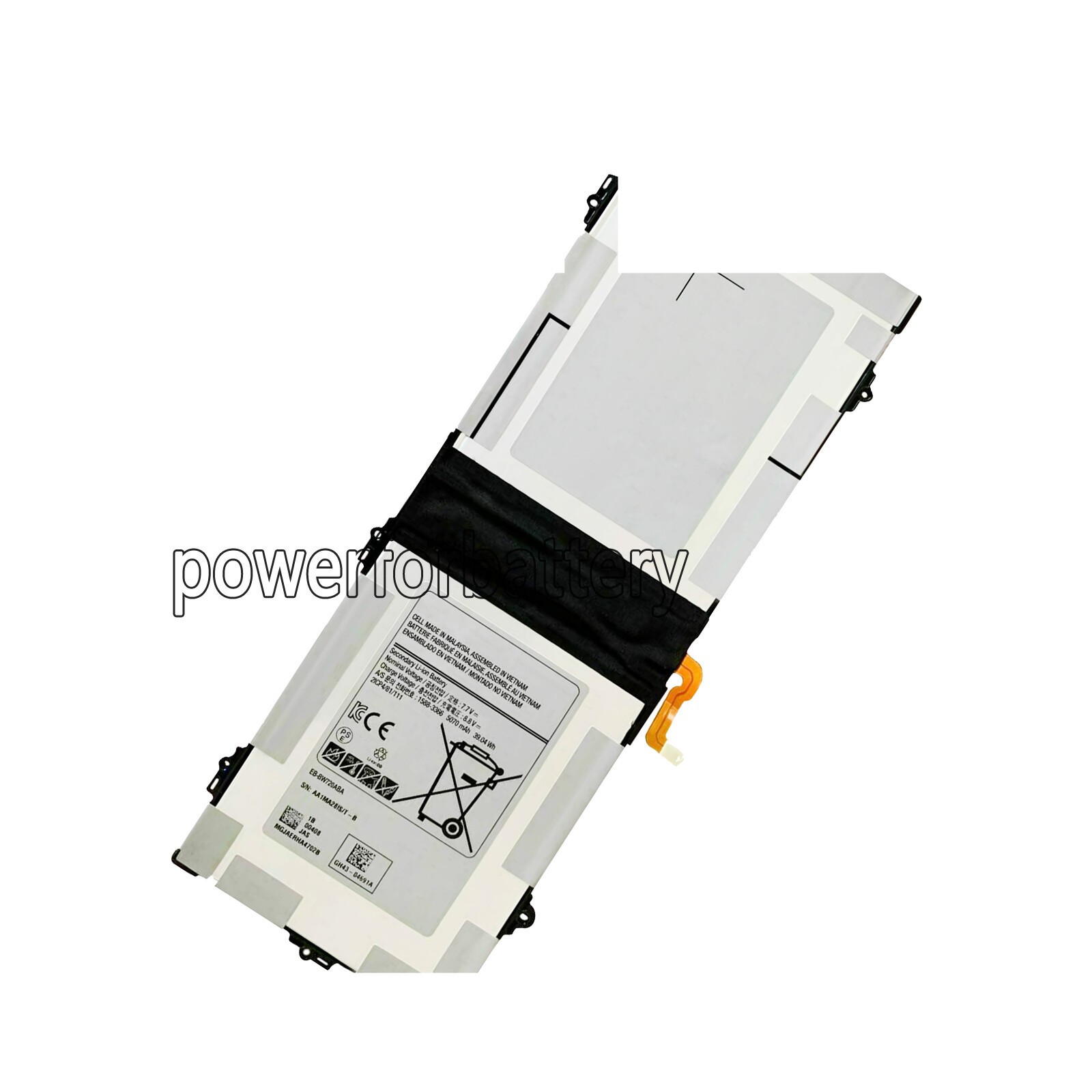 BA43-00390A EB-BW720ABA 39Wh Battery For Samsung Chromebook XE521QAB-K02