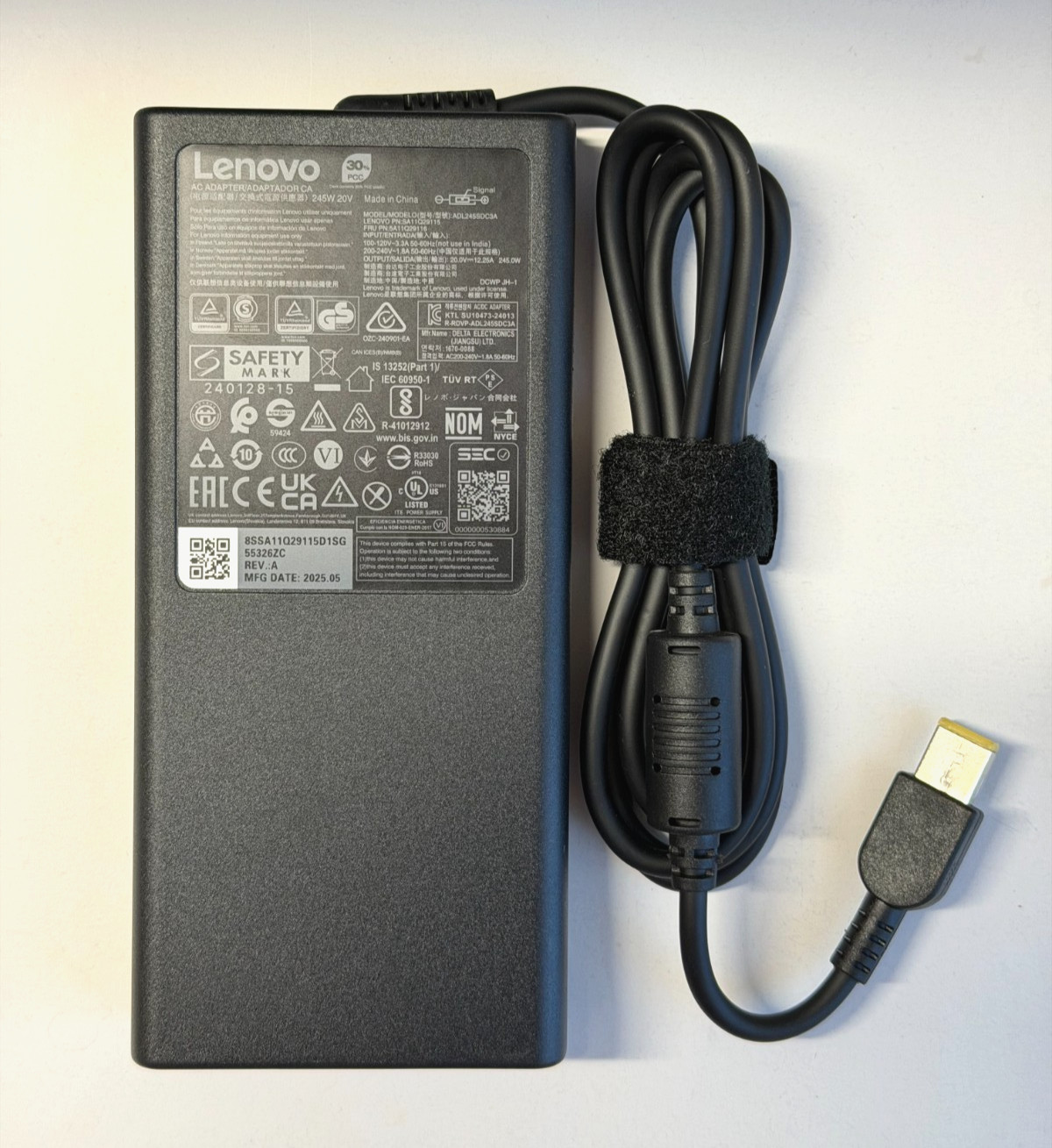 Genuine Lenovo 245W Slim Tip AC Adapter Charger For Legion LOQ Y500S ADL245SCC3A
